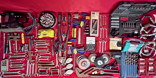 Lot assorted hand tools - hand,